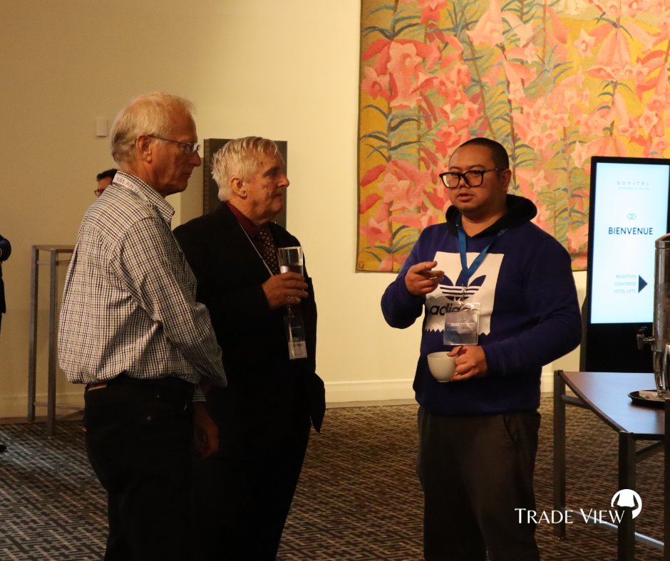 TradeViewPty's tweet image. Enjoy a quick tea break moment with us. Grab your tea and coffee for an afternoon chat!
Share your favourite takeaway from the conference so far.

#2023AlgoTradingConference #algotrading #algoconference #algorithmictrading #BTC #cryptocurrency #crypto #forex #AI #ETH