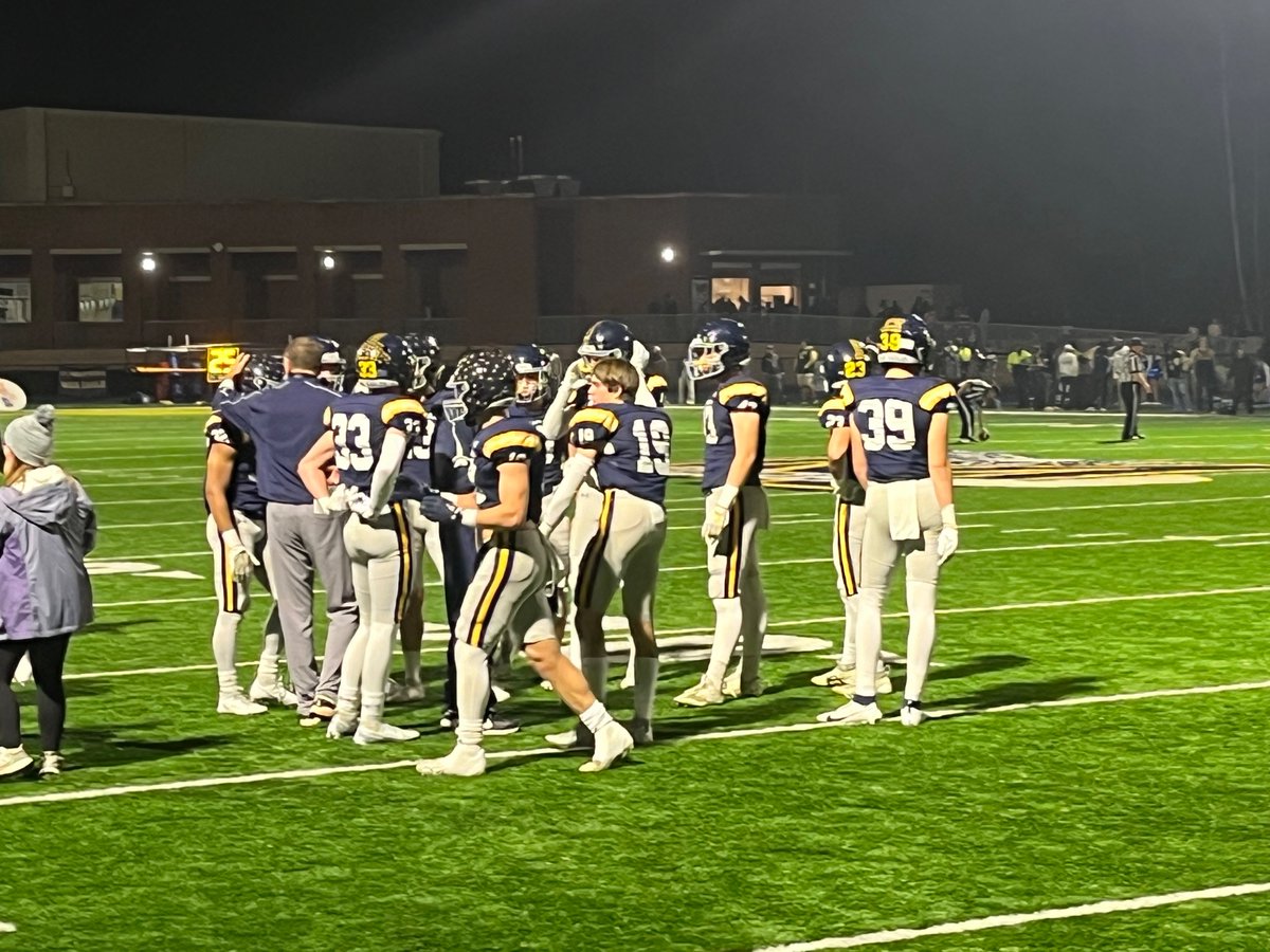 Season ends w 13-7 loss to a very good Thomas Co Central team. AMAZING senior class.  Will do great things on and off the field.  🦅.  Fly high!  <a href="/MaristBooster/">Marist Athletics</a>