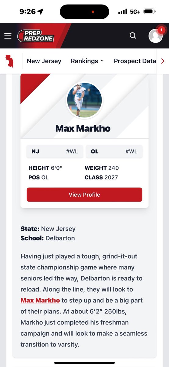 Max Markho (@maxmarkho) on Twitter photo Huge thanks to Brendan Mankarious and <a href="/PrepRedzoneNJ/">Prep Redzone New Jersey</a> for the mention in their article about this upcoming showcase
<a href="/DelbartonSports/">Delbarton Athletics</a> <a href="/DelbartonFB/">Delbarton Football</a> <a href="/Coach_Leo24/">Matt Leotti</a> <a href="/BrianJBowers5/">Brian J Bowers</a> <a href="/_Coach_Chi/">Coach Luke Chiarolanzio</a>
Article-prepredzone.com/2023/12/more-p… Huge thanks to Brendan Mankarious and <a href="/PrepRedzoneNJ/">Prep Redzone New Jersey</a> for the mention in their article about this upcoming showcase
<a href="/DelbartonSports/">Delbarton Athletics</a> <a href="/DelbartonFB/">Delbarton Football</a> <a href="/Coach_Leo24/">Matt Leotti</a> <a href="/BrianJBowers5/">Brian J Bowers</a> <a href="/_Coach_Chi/">Coach Luke Chiarolanzio</a>
Article-prepredzone.com/2023/12/more-p…