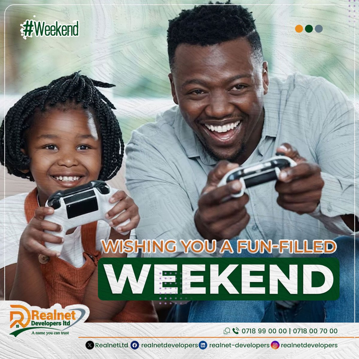 Wishing you a weekend filled with laughter, joy, and all the fun vibes! May your days be as bright as your smile, and your nights be filled with unforgettable moments.
Cheers to making memories and soaking up the good times! 🥳🌟
#FunFilledWeekend #happyweekend #RealNetDevelopers
