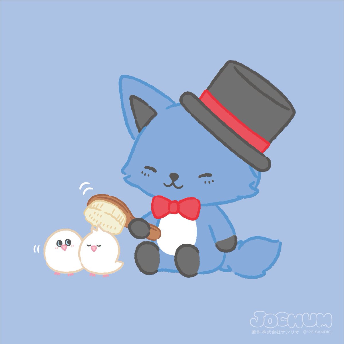 🦊「身だしなみは大事だよ♪」 #JOCHUM #レイン #CHUMILY