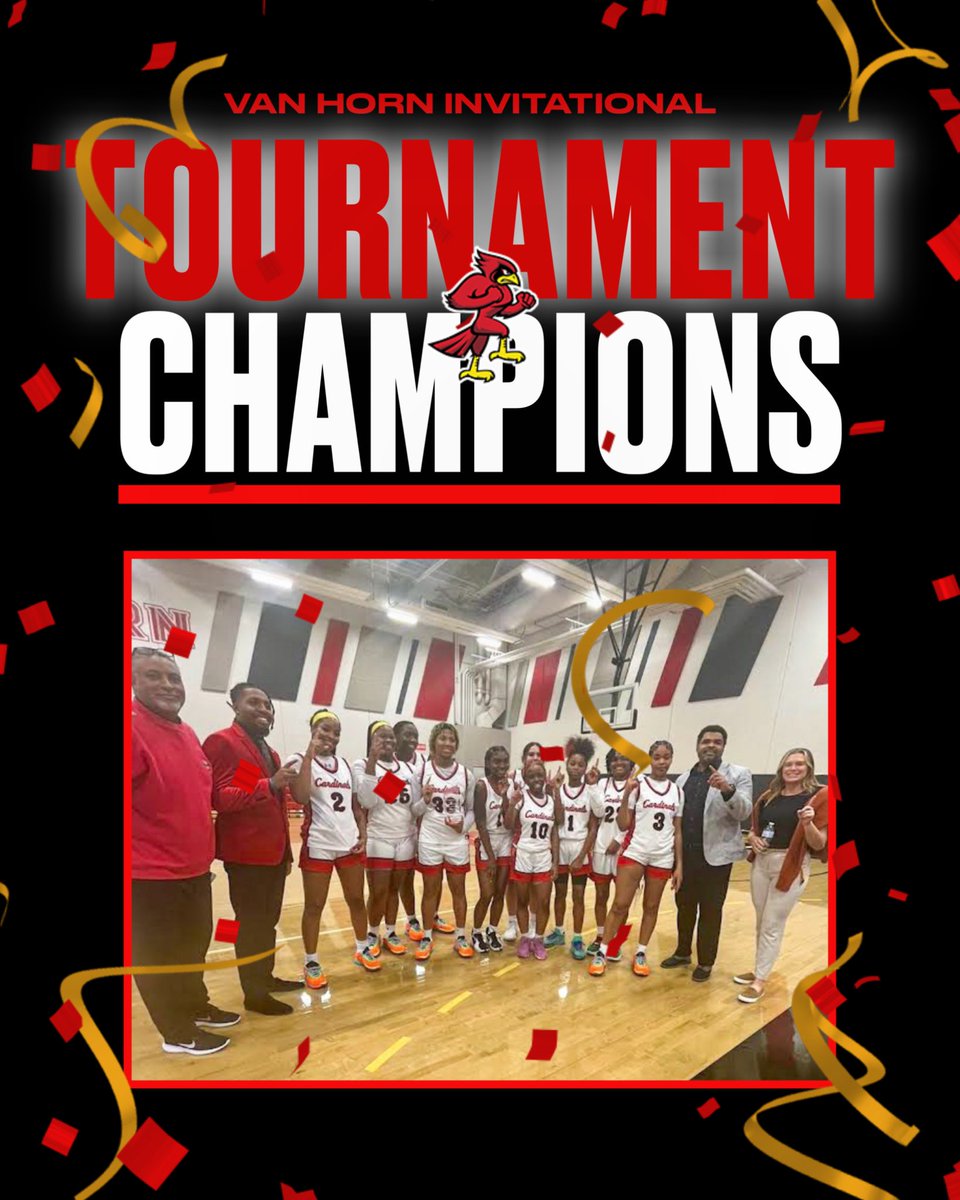 3-PEAT COMPLETE! 

Lady Cardinals move to 4-0 on the season! 

#WE|ME #NEVERSATISFIED