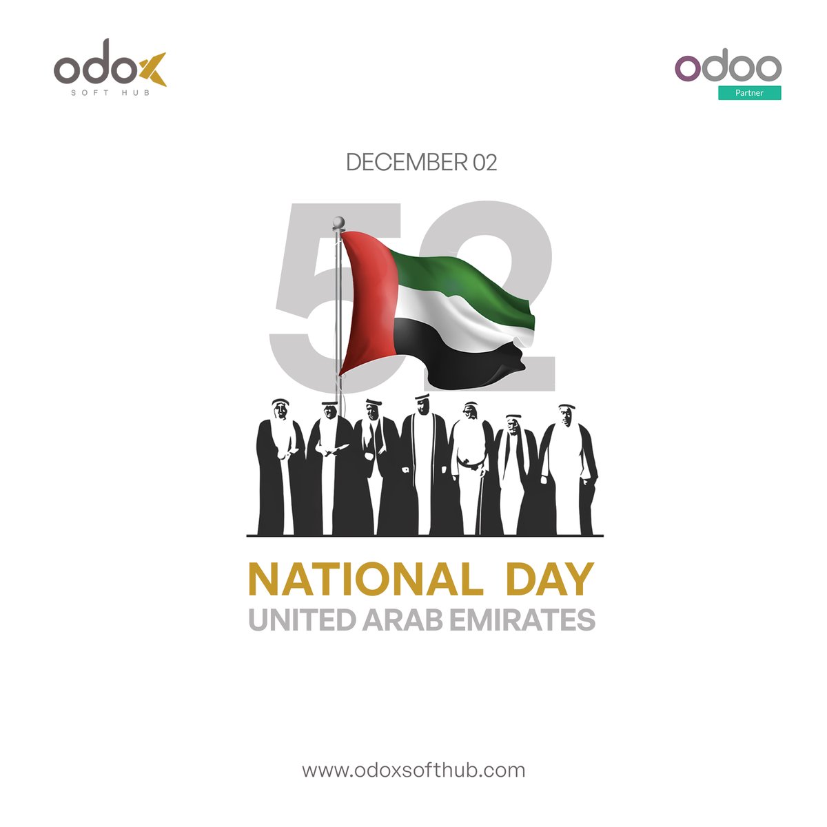 Odoxsofthub's tweet image. United in diversity, soaring to new horizons. Happy UAE National Day! #UnityInCelebration #uae #teamodox