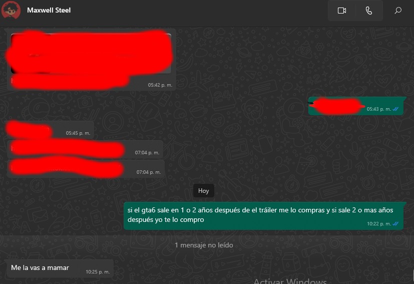 aposte con mi mejor amigo a que despues de el trailer de gta 6 pasaran 1 o 2 años hasta que salga y el dice que no ¿ustedes que dicen?