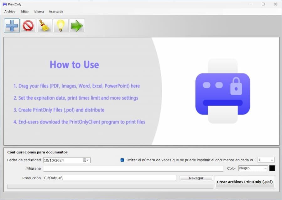 softapps's tweet image. PrintOnly es un software gratuito para Windows que protege tus #documentos. Solo permite la impresión en #impresoras físicas, sin visualización o edición. 🔐🗒️

¡Protege tus archivos con PrintOnly! 

➡️ buff.ly/3t19vqj
