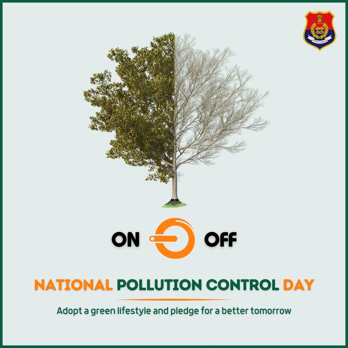 PunjabPoliceInd's tweet image. 🌍💙 On National Pollution Control Day, let&apos;s renew our commitment to a cleaner, greener planet. Small actions can make a big difference. Together, let&apos;s strive for a pollution-free future! #PollutionControlDay