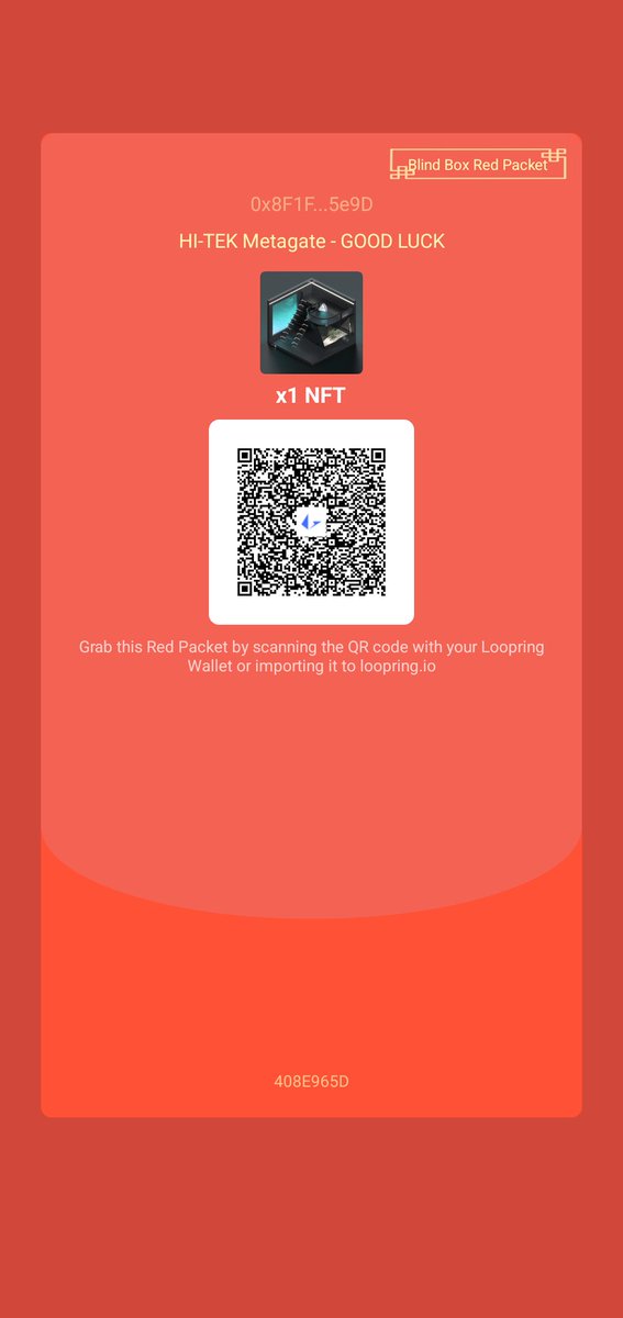 chriscarter_eth's tweet image. Metagate Blind Box - #onloopring