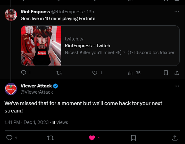RiotEmpress's tweet photo. BOTH @ViewerAttack AND @Dixper_en IN THE SAME WEEK?!!? AM I DREAMING!?!? #dixper #dixperclips #vtuber #fortnitefunny #fortniteclips #dixperclips #vtuber #vtuberclips #lewdtuber #viewerattack https://t.co/N4ICCTB4rV