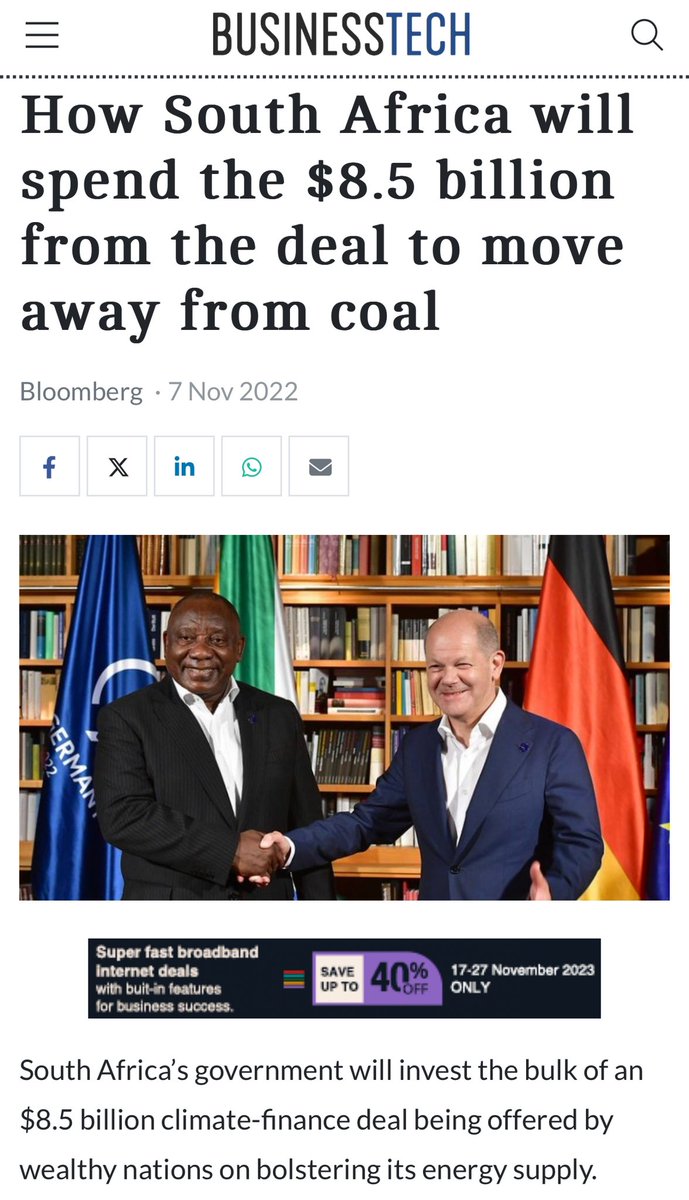 MightiJamie's tweet photo. Are you paying attention? 

European private companies and Governments are being given control and ownership of the South African energy market. 

The IPP agenda is fully underway. https://t.co/he3WtEvoOa