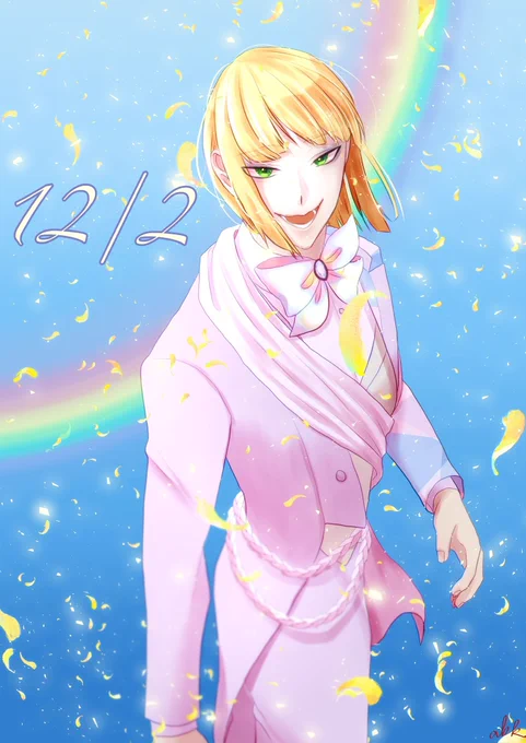 おめでとうございます今年も祝えて幸せです!!#ルークハント誕生祭2023 #twstファンアート 