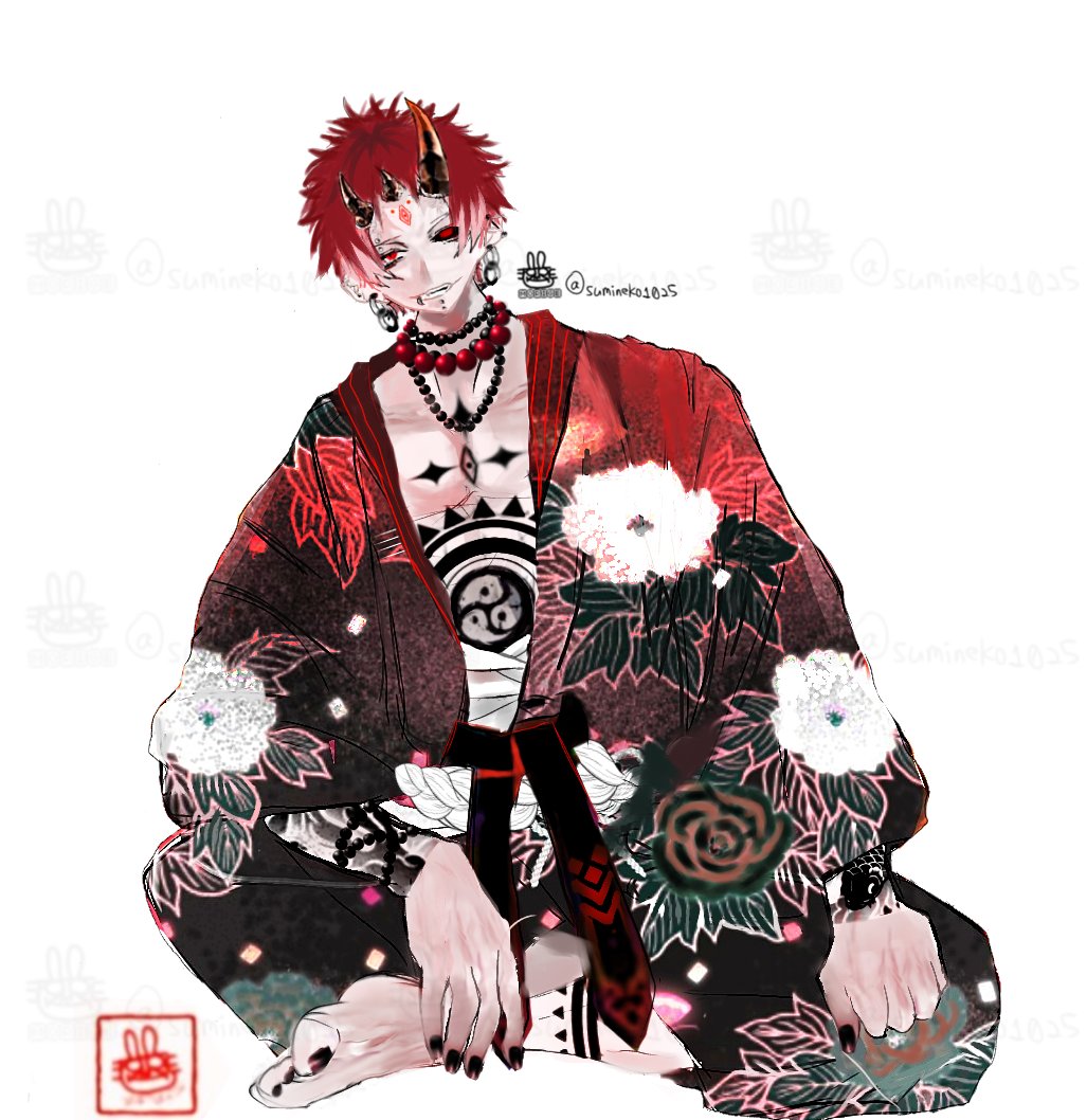 sumineko1025's tweet photo. 鬼弐男 ＯＣ

#絵描きさんと繋がりたい 
 #創作イラスト 
 #創作男子
 #冬の創作クラスタフォロー祭り
 #絵柄が好みっていう人にフォローされたい
 #Illustrator
 #originalillust
  #Japanesedemon https://t.co/4J0PA5la5B