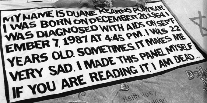 AIDS Memorial Day&hellip; when I leaned about The Quilts, it broke me and I think every single person in the