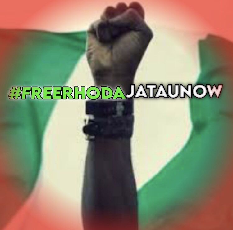 FREE RHODA JATUA! FREE RHODA JATUA! Spread this on Facebook, Instagram, TikTok & Twitter. Tell the world that Rhoda Jatua is a Nigerian Christian mother who is 18 months in jail for asking why Deborah Yakubu (another Christian) had to be killed by terrorists hiding behind Islam.