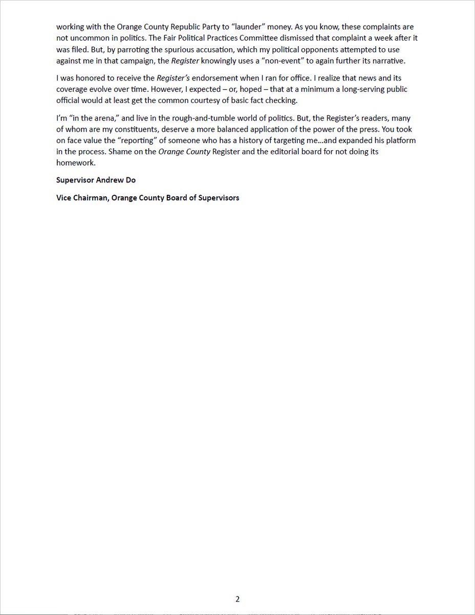 Read my statement in response to the OC Register’s editorial political hit piece. 

ocregister.com/2023/12/01/and…