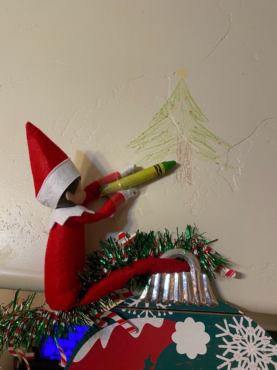 Time for some elf on the shelf shenanigans!