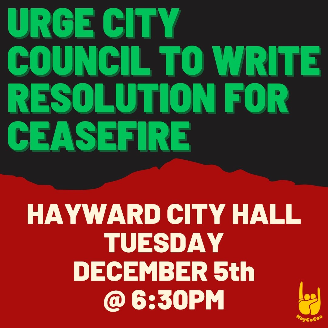 Hayward Community Coalition tweet media