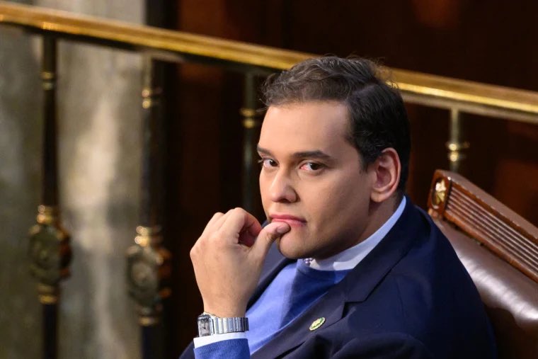 nicksortor's tweet photo. Looks like George Santos (@georgesantos) is about to EXPOSE several members of Congress for potential crimes such as corruption, to insider trading, and beyond

MAKE IT HAPPEN GEORGE!

You’ve no longer got anything holding you back. https://t.co/NP0VPGeWsW https://t.co/8wQa7SzPEx