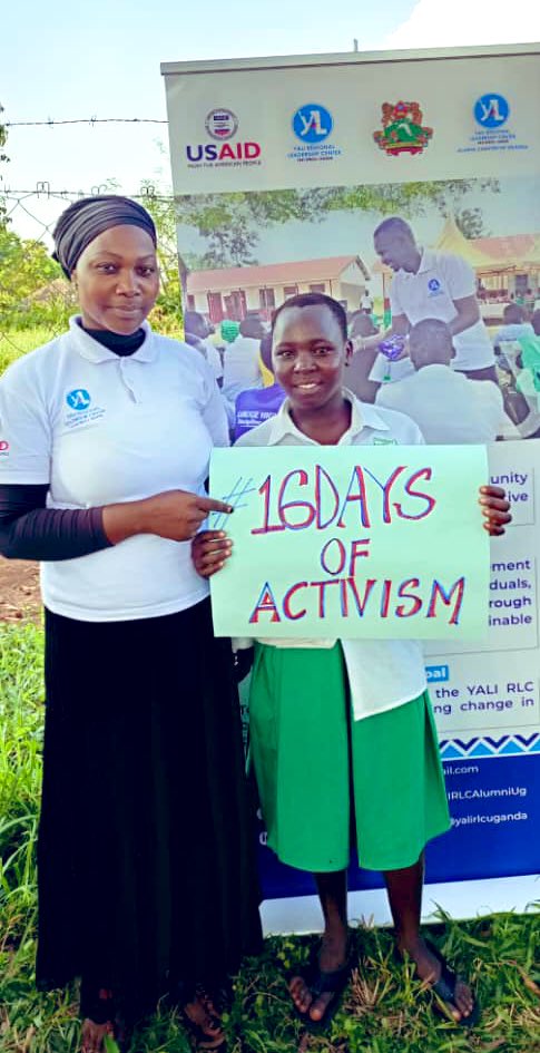 YALIRLCAlumniUg's tweet photo. 3/4 In addition to the medical services, we also educated the community on Gender justice on top of legal aid services. It’s important for perpetrators to compensate victims and end GBV, for people to know their rights and have access to legal support.

#YALI16DaysOfActivism https://t.co/Gp0UVniH3O