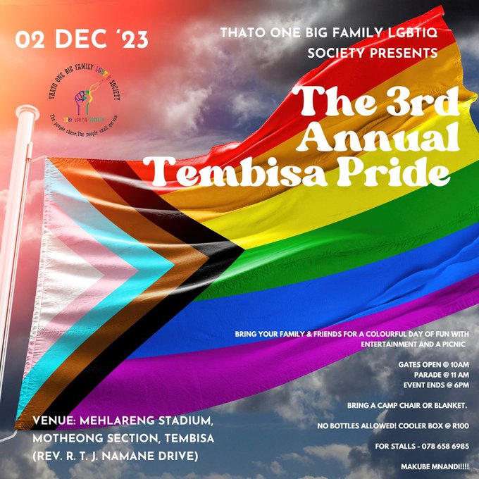 Umhla we Thembisa pride. Whom of you is coming? https://t.co/neIHp7K4Gg<a href="/tag/merrychristmas"class="tags"><span>#merrychristmas</span></a><a href="/tag/happyholidays"class="tags"><span>#happyholidays</span></a>