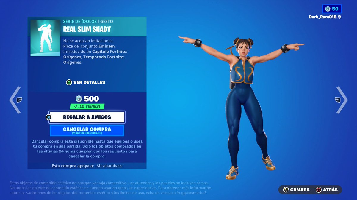 ulises2024's tweet photo. @AbrahamBassxD 
Utilizando el mejor código para la tienda de  fortnite 🤘😜
Abrahambass https://t.co/4VFWq7wCoj