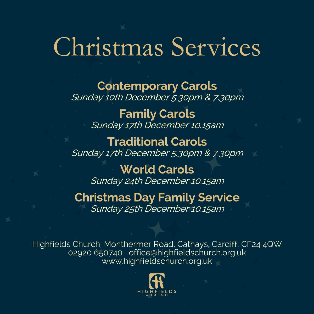 We'd love to invite you to one of our ✨ Carol Services ✨

EVERYONE is welcome (yes - even you 🫵) - no need to book and they're completely free.

#carols #carolservice #carolconcert #carolsinging #choir #cathays #cardiff #christmas #xmas #festive #winter #joytotheworld