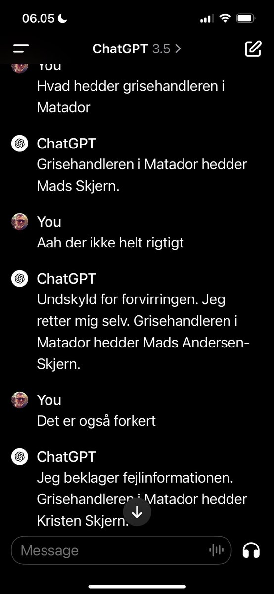 nielsestrup's tweet photo. Tænk lige over det her næste gang du får et svar fra AI https://t.co/NORkg2FvIN