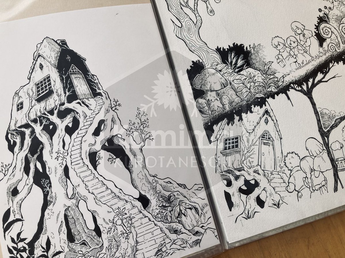 #一次創作 「 #アザミの森」他、手元に残っているぶんのアナログ原稿(主に #ペン画)をファイルにまとめました。
数は少ないですが、明日の #コミティア146 にこっそり持っていきます。
ご覧になりたい方がいらっしゃいましたらお声がけください〜!
1997年に描いた原稿とかもあるよ…
Oh…