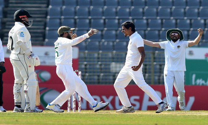 ঐতিহাসিক টেস্ট জয় বাংলাদেশের