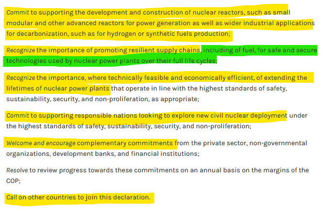 quakes99's tweet photo. 💥Countries at #COP28 that have endorsed the 'Declaration to TRIPLE #Nuclear #Energy Capacity by 2050'📜⚛️⏫✋include 🇺🇸🇧🇬🇨🇦🇨🇿🇫🇮🇫🇷🇬🇭🇭🇺🇯🇵🇰🇷🇲🇩🇲🇳🇲🇦🇳🇱🇵🇱🇷🇴🇸🇰🇸🇪🇺🇦🇦🇪🇬🇧
🌞#Uranium #CarbonFree 24/7 #CleanEnergy #EnergyTransition #NetZero #EnergySecurity #Nuclear4NetZero #Atoms4Climate🌊🏄 https://t.co/bn44ZqeR17