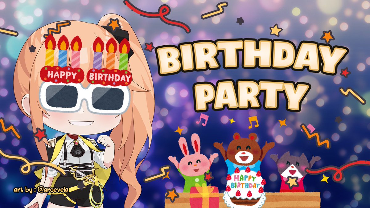 ✨BIRTHDAY STREAM!!✨

come and celebrate my birthday on: 
📆Tuesday, 12th December 2023
🕖19.30 PM (GMT+7) 
📍youtube.com/live/ZgeJWIb0K… 

have any present for me? put it here! 
🔗forms.gle/vq4uzTSvxyJAcu…

#VtuberID #VTuberUprising #Vtuber #ENVtuber #ClaireneOrville