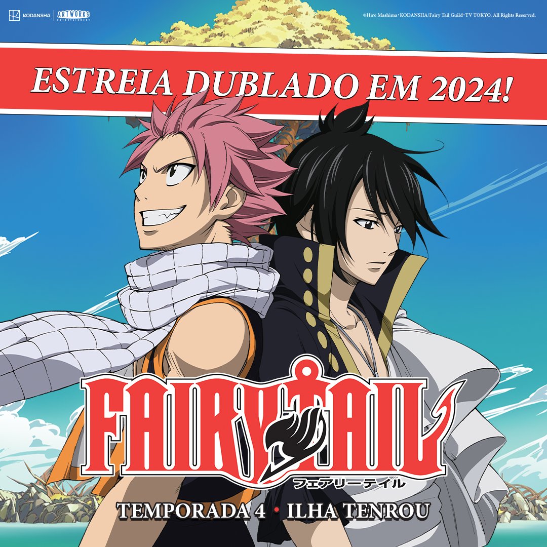 FAIRY TAIL Brasil 🌠 (@fairytail_tv_br) / X