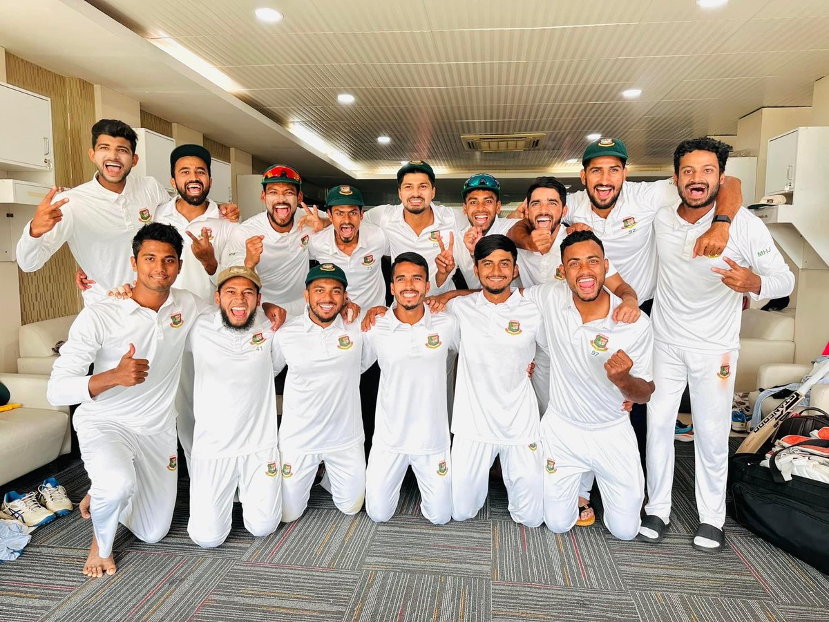 Alhamdu-Lillah. The series begins on a good note. #BANvNZ