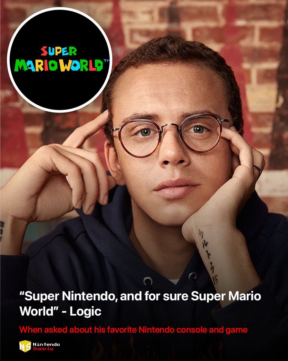 Logic Says SNES and Super Mario World are Childhood Favorites at Comic Con LA

MORE HERE: nintendosupply.com/articles/logic…