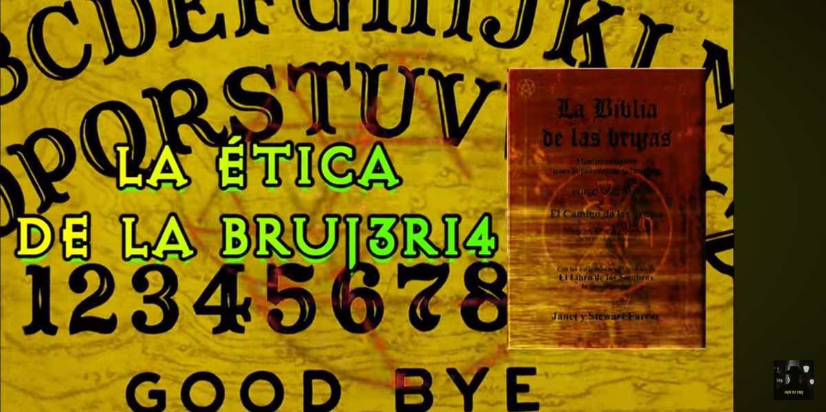 MovieBooks2's tweet photo. https://t.co/vgKNQdV4JL
La Ética De La Brujería
*Apoya con Suscribete. Gracias 👍🏻
#brujeria #brujas #wicca #witchcraft #wiccaning #witch #witches #witchtwt #coventiculo #ocultismo https://t.co/0Yp2Thj2M1