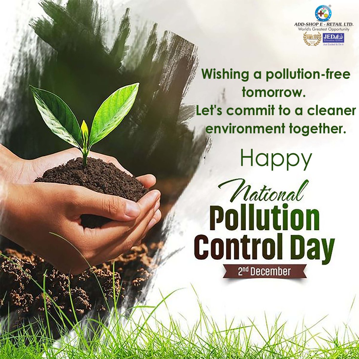 addshoptwit's tweet photo. National Pollution Control Day
#AddShop #CleanAir https://t.co/Pnlw2gT5od