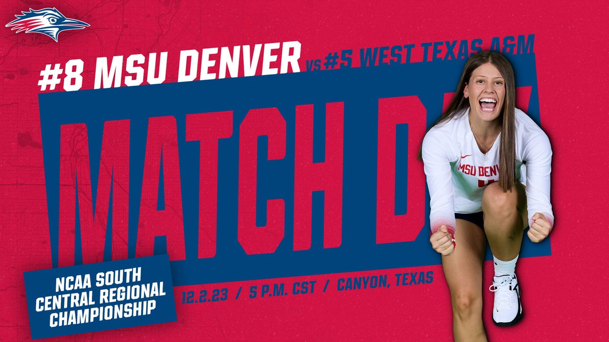 This is the big one - IT'S CHAMPIONSHIP SATURDAY! 💪😤🔥🏆

😈 #5 @WTVolleyball
🕔 5 p.m. CST
📍 Canyon, Texas
🖥️ bit.ly/47xOEK5
📊 bit.ly/3T7cnwf
📰 bit.ly/47zX3Nj
🗒️ bit.ly/4aa4w7w
🏆 bit.ly/3RvNFVv

#GetRowdy🔴🔵