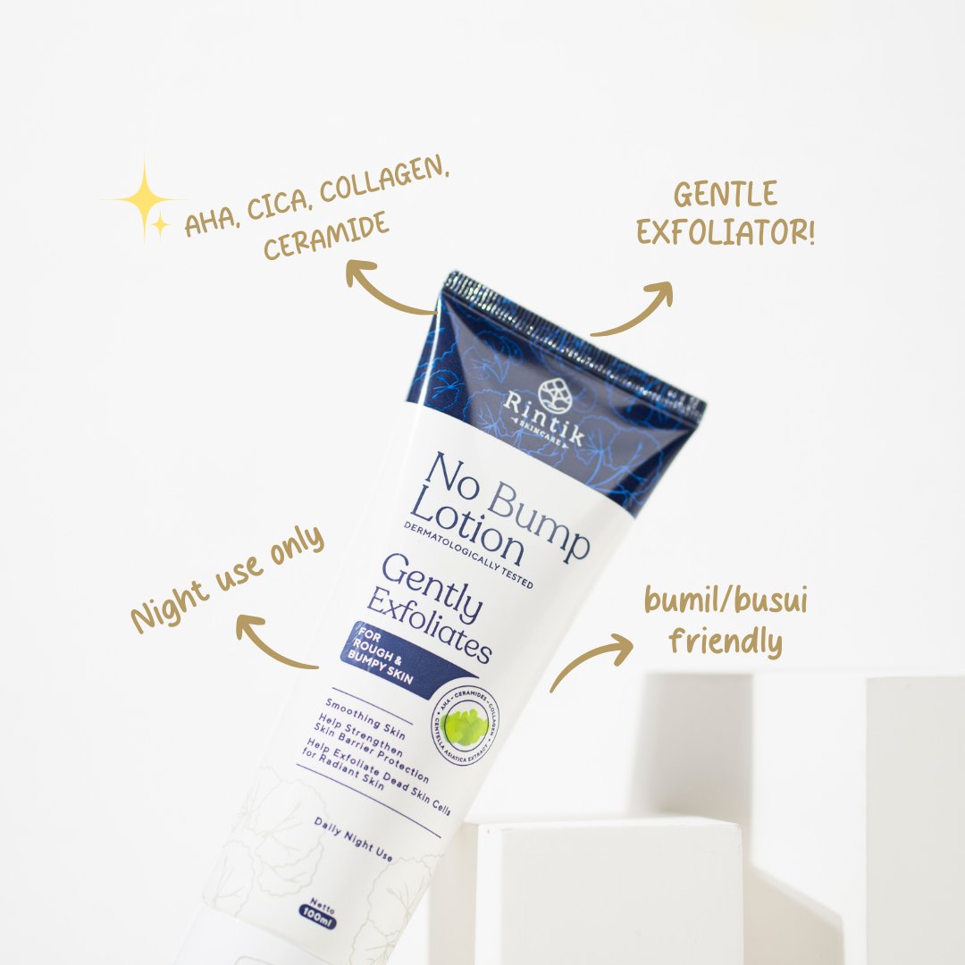 RintikSkincare's tweet photo. CALLING ALL WARRIORS!☎️
Siapa disini yang masih struggle sama chicken skin, jerawat punggung, kulit kasar & bertekstur? Raise your hand🙌
Mintik bawa kabar baik, nih! 👇
#ByeByeBumpy #NoBumpLotion #RintikSkincare #ChickenSkin #BackAcne https://t.co/gT8mL5hyGx