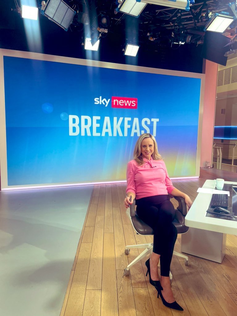 Do join us for Sky News Breakfast this morning! Busy show and my last one for a while before I head off to focus on personal admin🤰