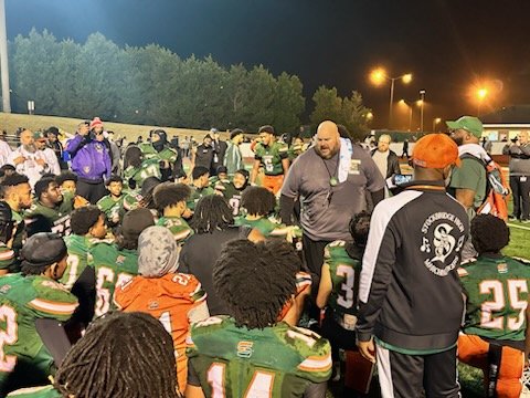 The Stockbridge Tigers got the big win tonight in the GHSA State Football Semi-Finals against Benedictine.  We are going to the State Championship for the first time in school history! It's a great day to be a SHS Tiger!  <a href="/coachbyrd6/">Andre Byrd Ed.S , CMAA</a> <a href="/SHS_HCS/">Stockbridge HS (GA)</a> <a href="/DrJamesT/">Dr. James Thornton</a> <a href="/__zay14/">Isaiah Taylor</a> <a href="/AthleticsHenry/">Henry County Schools Athletics</a>