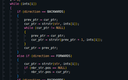 Just completed Day 1 of Advent of Code 2023 and the take away is: C dosn't have a strrstr.  adventofcode.com/2023/day/1 #AdventOfCode