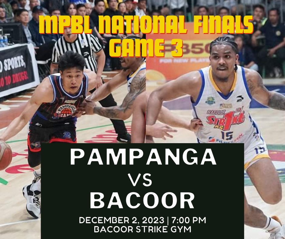 Game 3 na mamaya mga ka MPBL. Sana magpagawa kayo ng mas malaking Arena sa Bacoor...maliit ang Strike Gym for an MPBL Finals. Baka kapag nagpadala ng fans Pampanga, puno na agad. #mpblplayoffs2023 #mpbl2023 #MPBLPlayOffs #MPBL