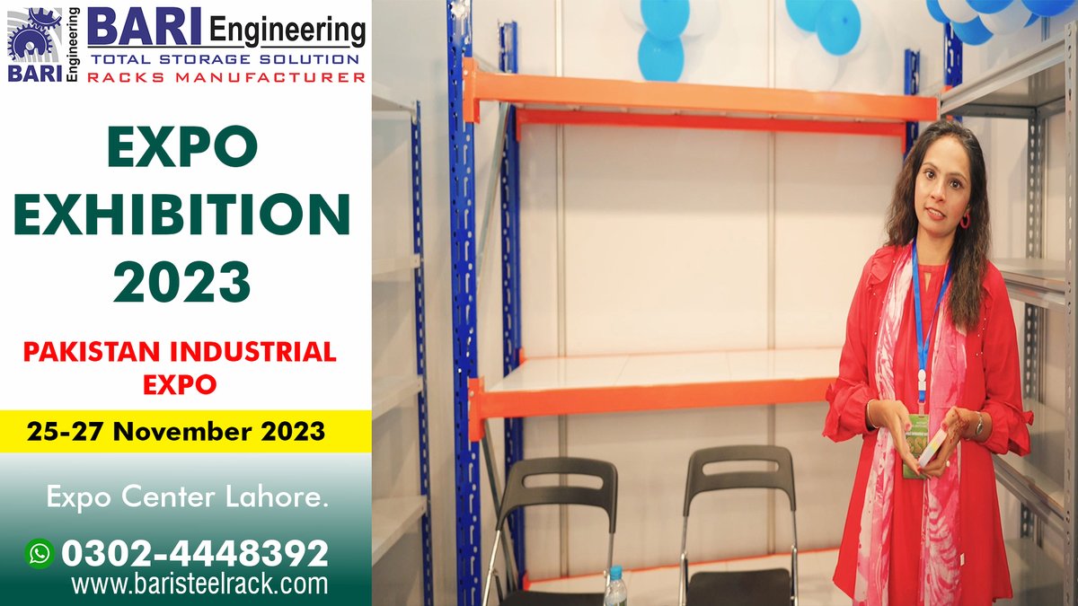 bariengineer001's tweet image. Pakistan Industrial Expo 2023 | Leading Racks Manufacturer in Pakistan | Bari Engineering
Discover top-quality racks at Pakistan Industrial Expo 2023! Bari Engineering, #PakistanIndustrialExpo #BariEngineering #RacksManufacturer #IndustrialSolutions #Expo2023 #PakistanManufacture