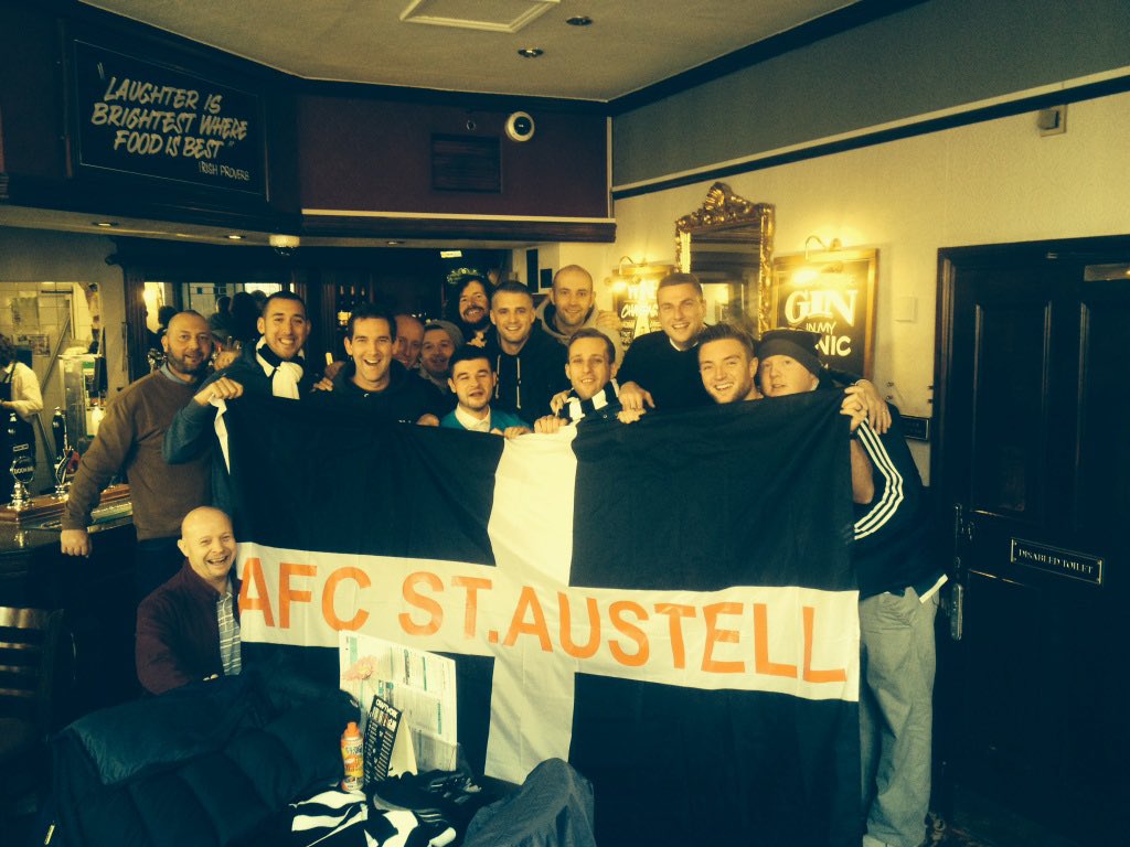#throwback to a great day out many years ago, supporting our local side with a great gang of people that travelled far and wide, and will know doubt be behind the @AFCSTAUSTELL boys today in the #favase #vause #grassroots #comeontown #costa #onestepbeyond
