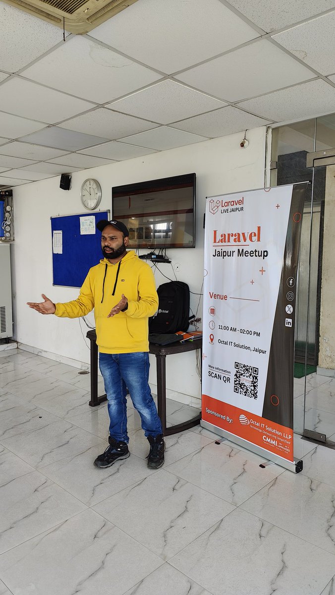 laravel_jaipur's tweet image. 🔥 @Thedijje is Live Now at Laravel Live Jaipur Meetup! 🔥
#LaravelCommunity, Dheeraj theDijje is currently delivering his expert talk on "Automate PHP App Deployment with CI/CD using GitHub Actions" at our meetup in Jaipur!
#laravel