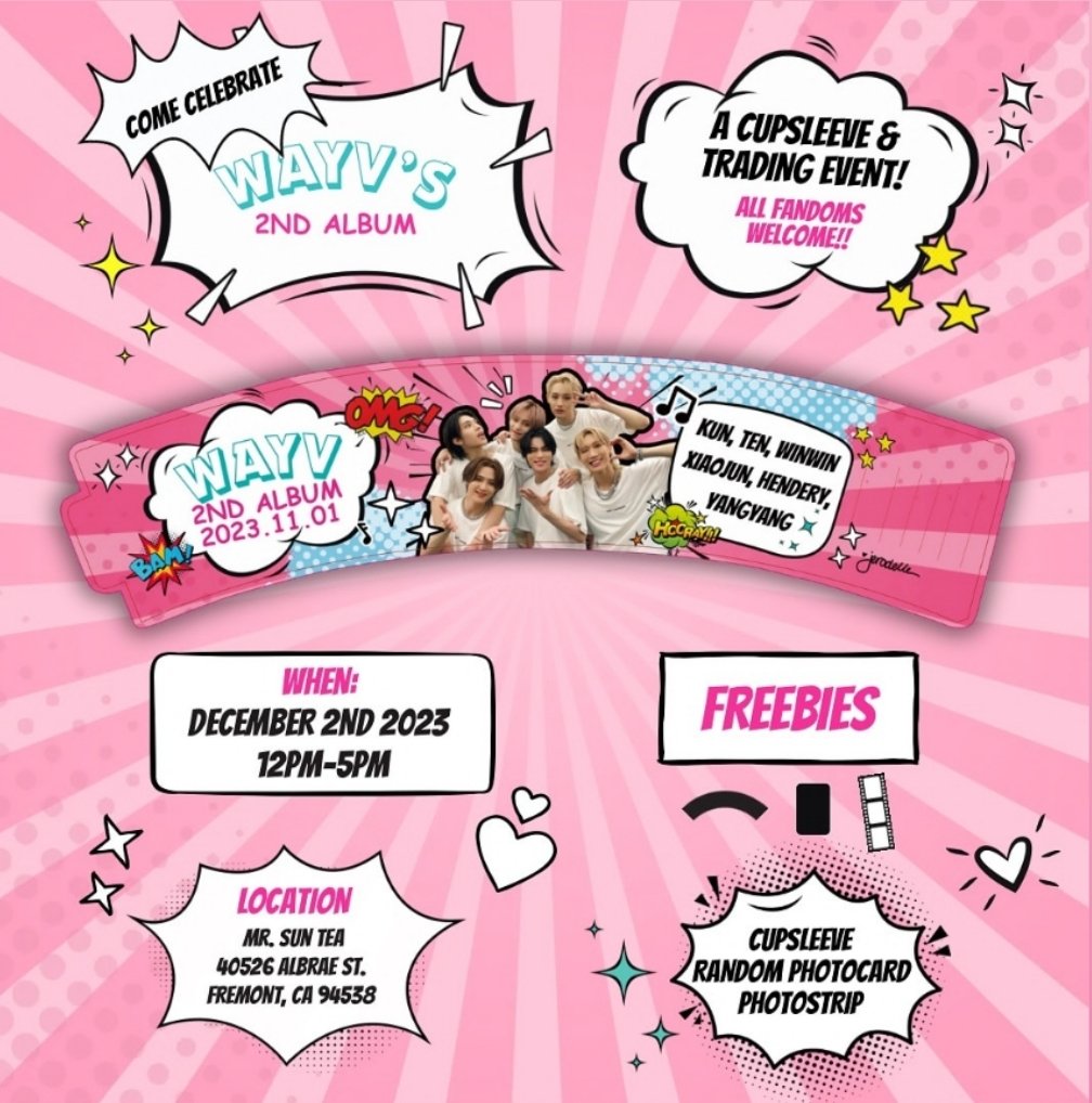 IdolDaysinCA's tweet photo. This weekend's events (NorCal, thread) 

@KpopCafeBayArea 
@/imochicrafts on IG https://t.co/GzgwwEXMnp