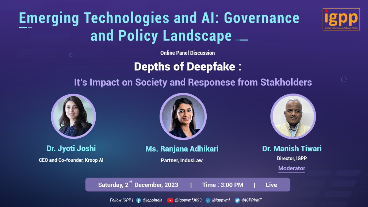 Institute for Governance, Policies & Politics tweet media
