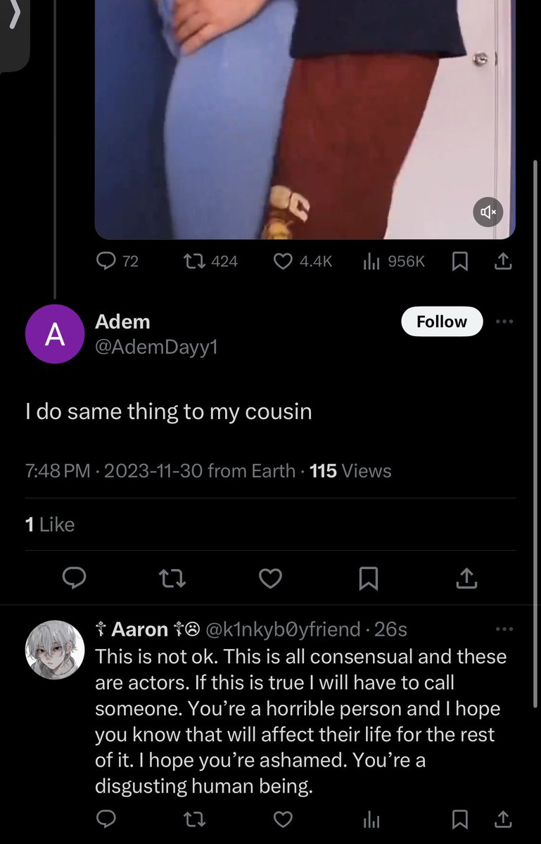 k1nkyb0yfriend's tweet photo. 1/2 Please don’t be this person.
Again everything I post is fake and fantasy. None of it is real and shouldn’t be taken into real life.
Don’t take fantasy into real life, you can and WILL affect someone for the rest of their life.
These comments make me really uncomfortable and https://t.co/8CRm7P4EBn