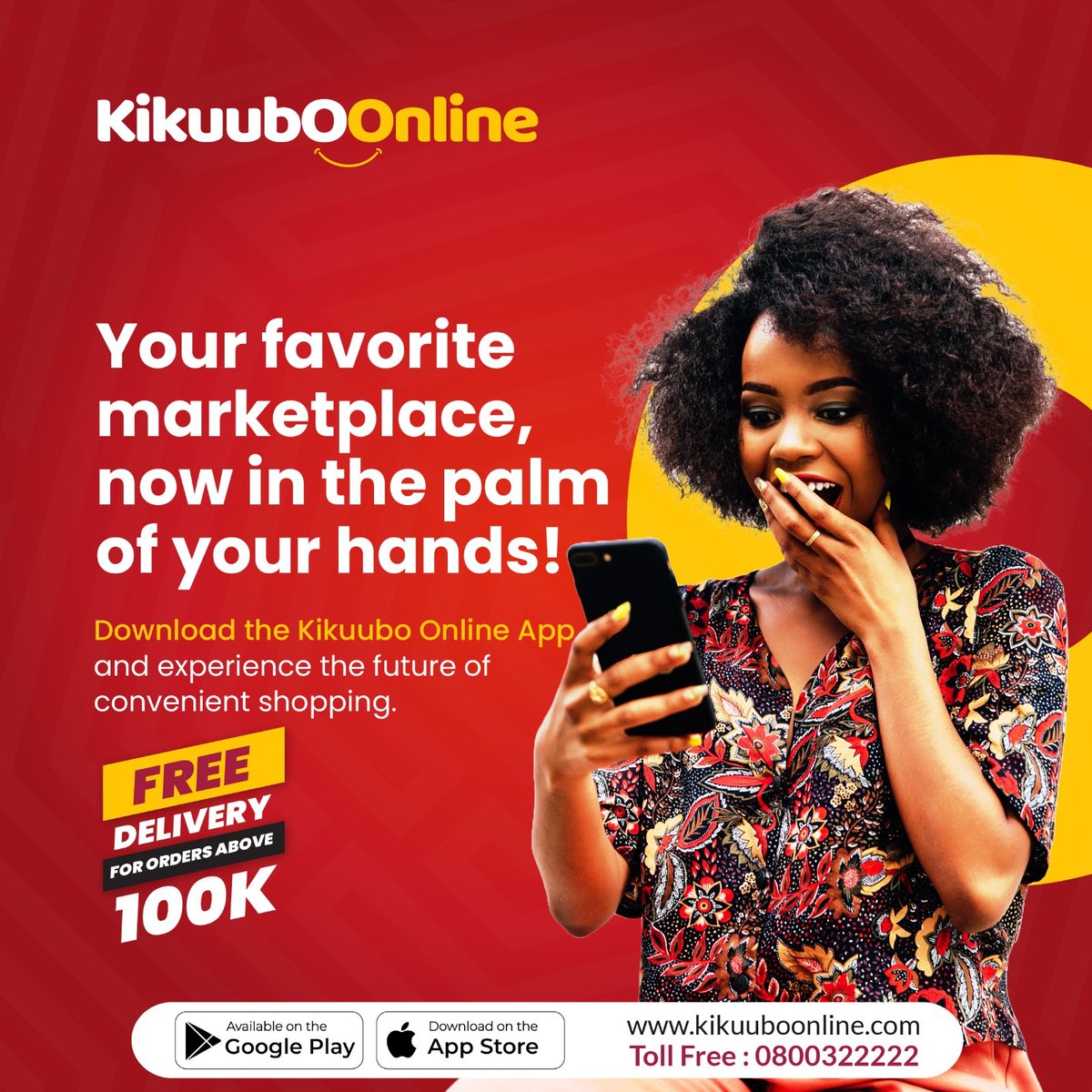 Download the Kikuubo Online App or visit our website kikuuboonline.com to start shopping #freedelivery #discounts