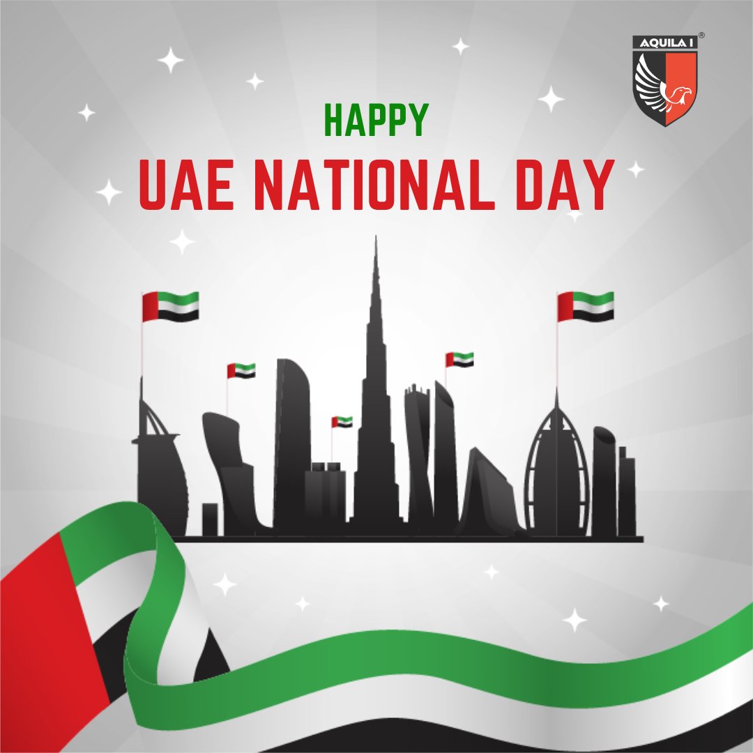 Aquilai_in's tweet image. Happy UAE National Day!

May this day be filled with joy, pride, and a deep sense of unity as we celebrate the remarkable progress and cultural richness for all.

#uaenationalday #celebrationtime #UnityAndPride #uae #uaetech #technology