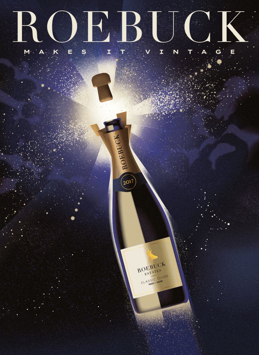 JaaMedia's tweet image. New work for @Roebuck_Estates from the creative team at @WeAreSellSell. A Best of British brand with big ambitions 🍾🍾🍾